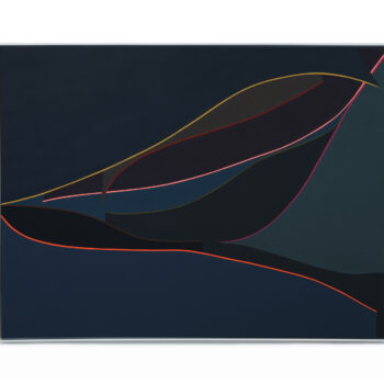 Brian Sanchez, Good Water (432Hz), 2023, Vinyl Emulsion on canvas, 54 x 72 inches