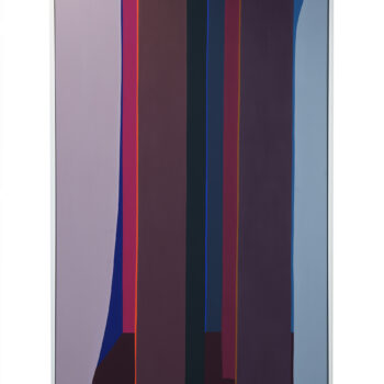 Brian Sanchez, Lovesick, 2023, Vinyl Emulsion on canvas, 86 x 48 inches
