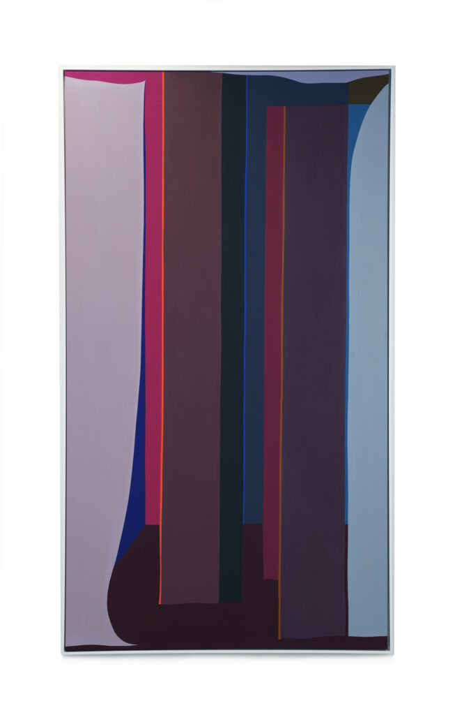 Brian Sanchez, Lovesick, 2023, Vinyl Emulsion on canvas, 86 x 48 inches
