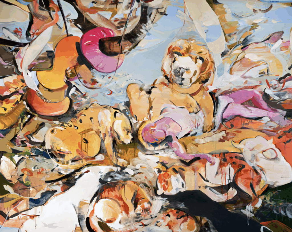 Eric Uhlir Order of the Dawn, 2019 Oil on linen 60 x 72 inches