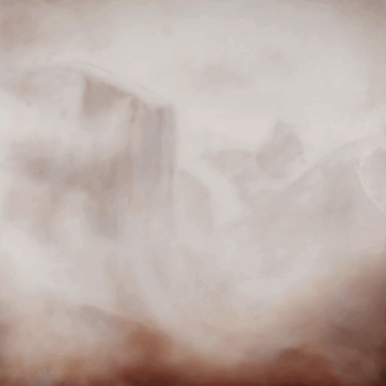 Tracy Rocca, Where the Mountains Breathe, 2025, Oil on polyester over panel, 36 x 36 inches