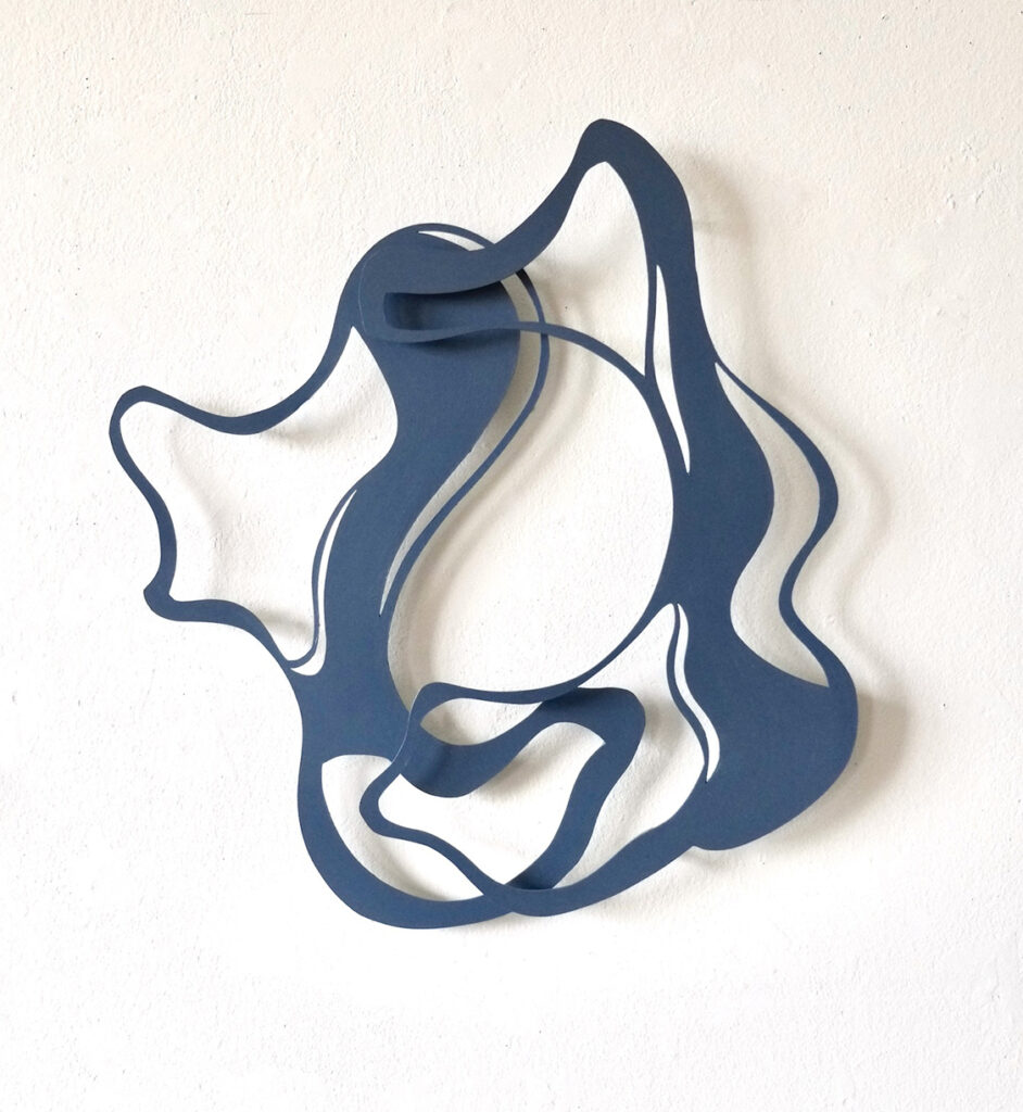Andreas Kocks Two of Us (#2464SA), 2025 Steel, acrylic 18.5 x 17 x 1 inches