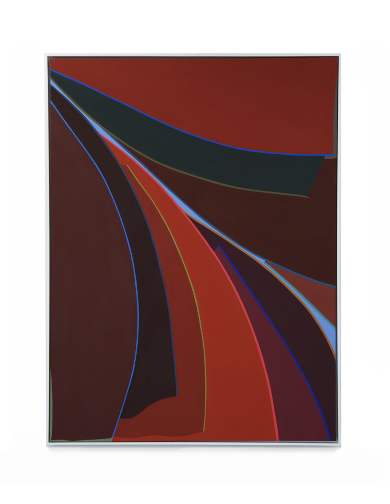 Brian Sanchez, Weeper, 2023, Vinyl Emulsion on canvas, 64 x 48 inches