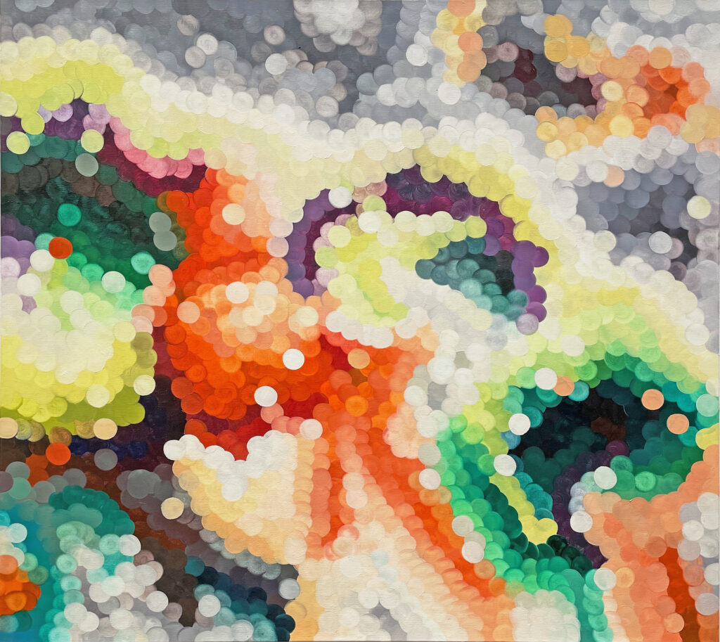 Angelina Nasso, Free Thought, 2013, Oil on Canvas, 36 x 40 inches