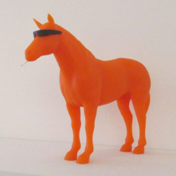 Scott Patt, My High Horse, 2015, Cast resin, 10 x 12 x 4 inches, Edition of 50