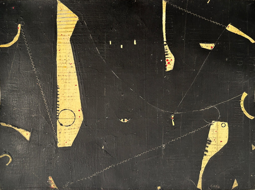 Caio Fonseca Pietrasanta Painting P95.96, 1995 Gouache on paper 12 x 16 inches