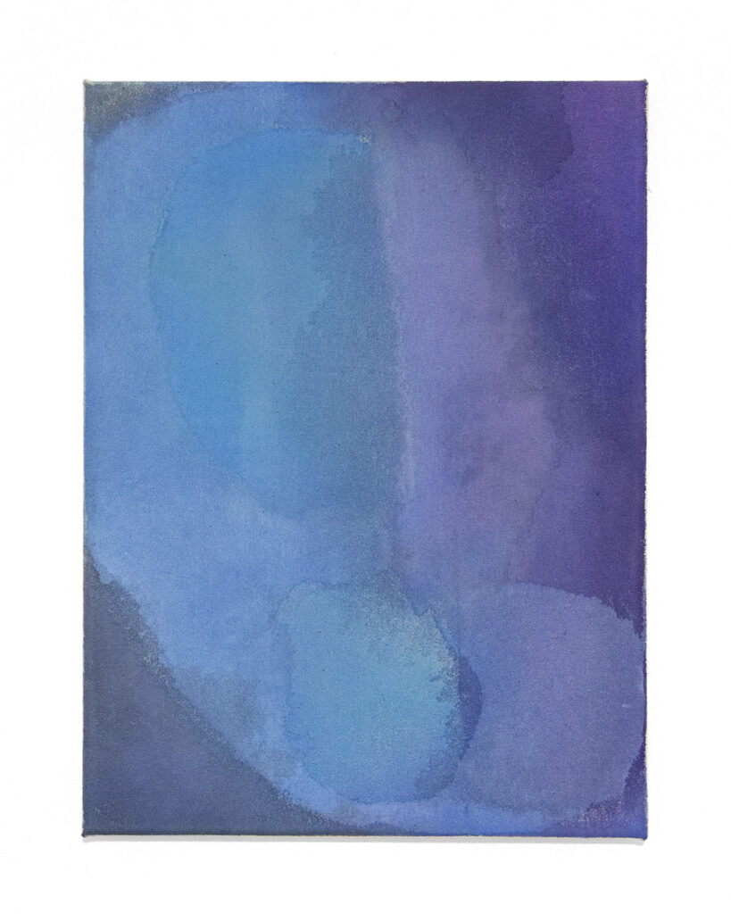 Jinie Park Nun, 2025 Acrylic on Kwangmok (Korean muslin) 16 x 12 inches