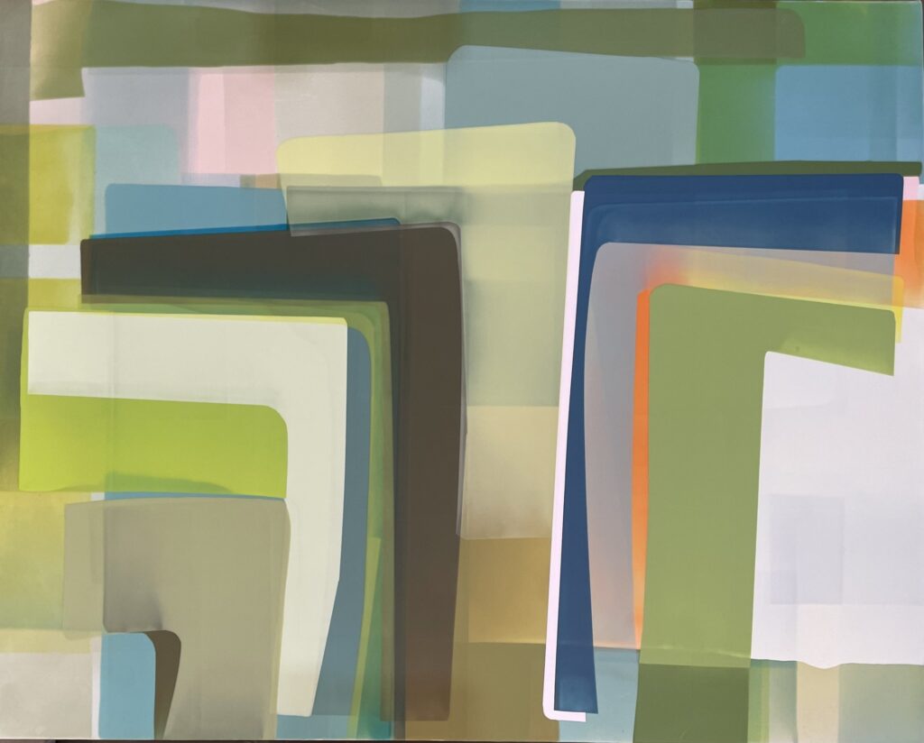 Susan Dory Daupnine 8, 2025 Acrylic on canvas over panel 32 x 40 inches