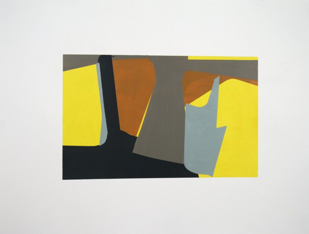 Susan Dory Future Perfect 2, 2025 Acrylic on paper 18 x 24 inches