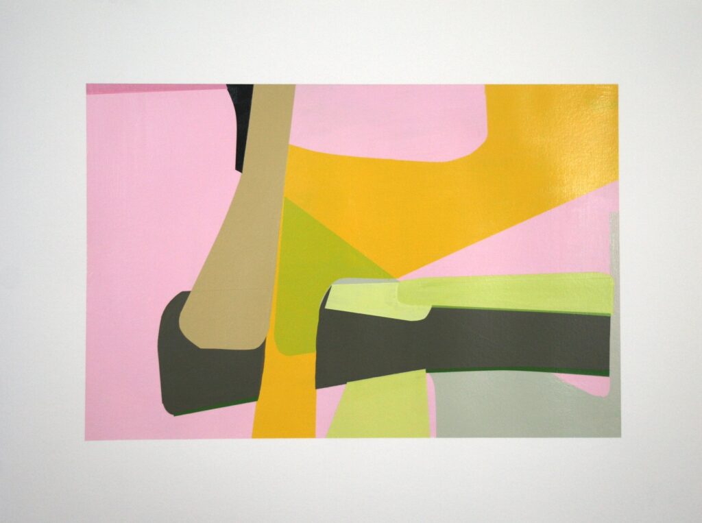 Susan Dory Future Perfect 9, 2025 Acrylic on paper 18 x 24 inches