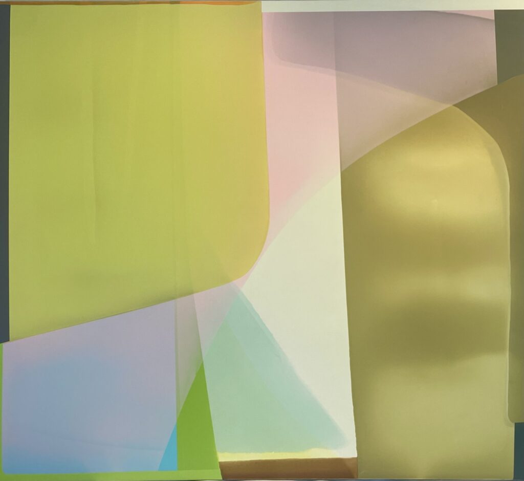 Susan Dory Isthmus 2, 2025 Acrylic on canvas over panel 52 x 60 inches
