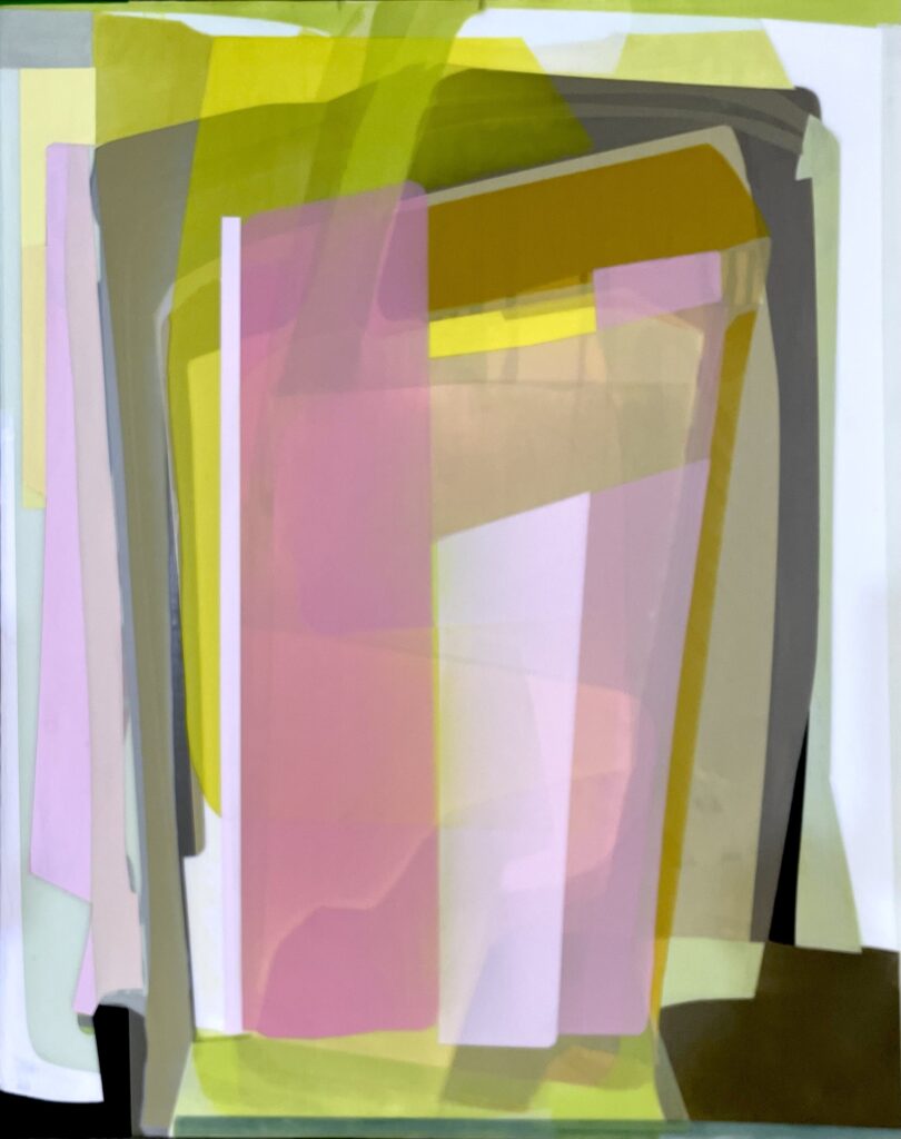 Susan Dory Maps to Stars, 2025 Acrylic on canvas over panel 30 x 24 inches