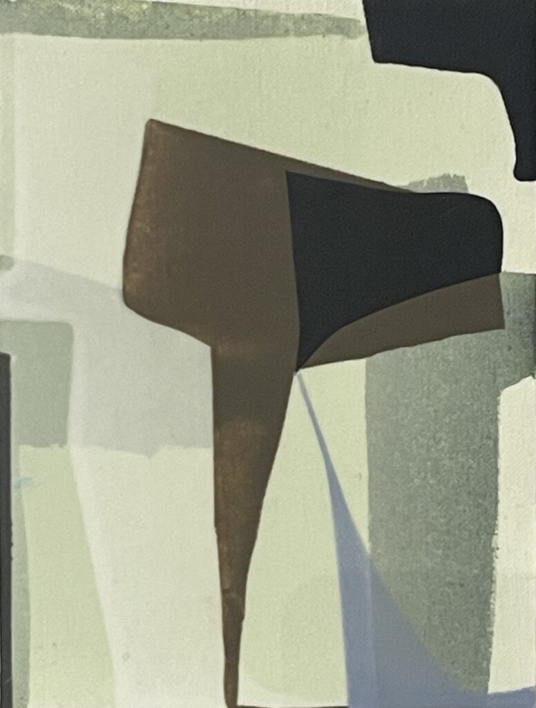 Susan Dory, Recognized Rare Forms 5, 2025, Acrylic on panel, 8 x 6 inches