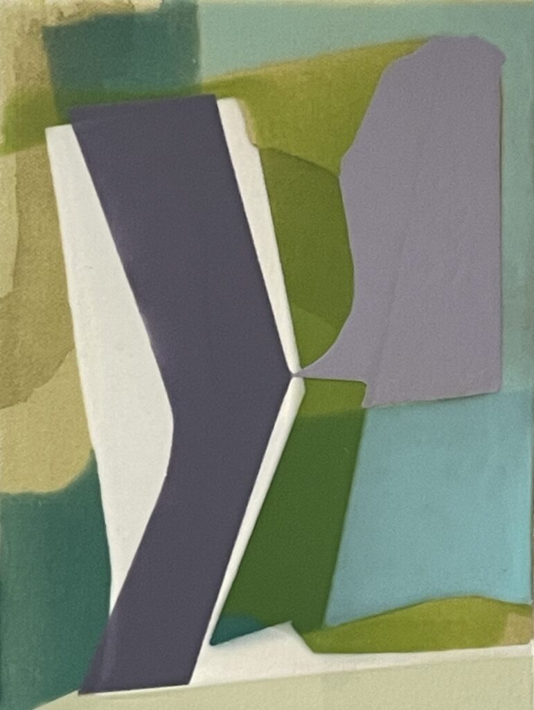 Susan Dory, Recognized Rare Forms 7, 2025, Acrylic on panel, 8 x 6 inches