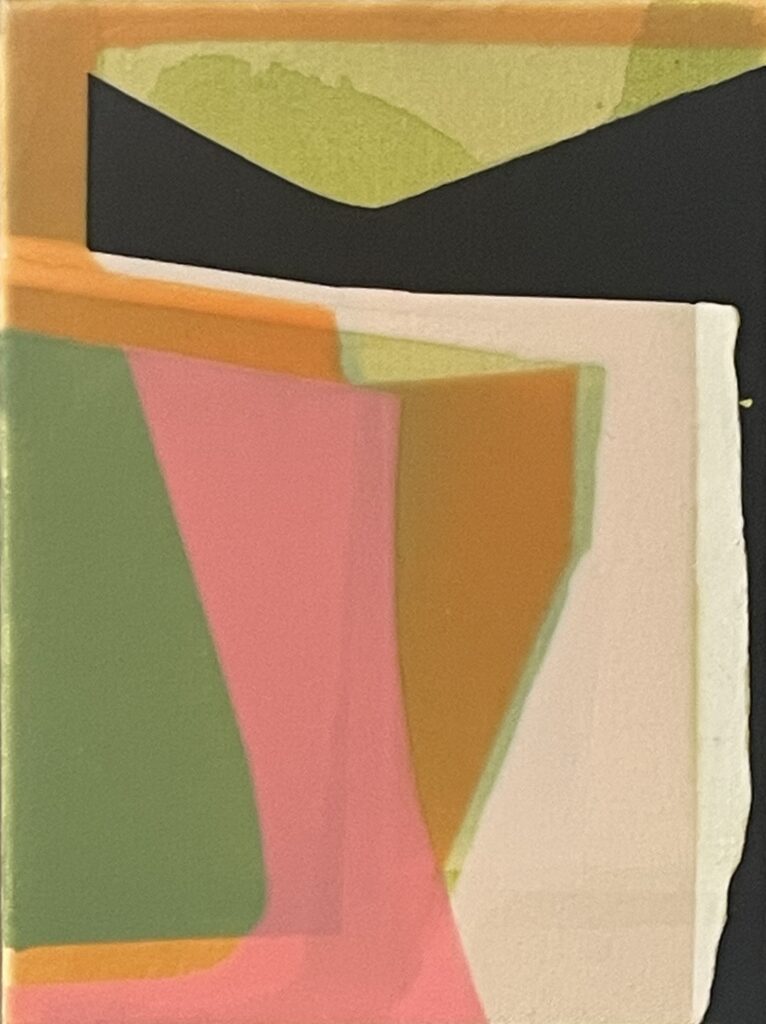 Susan Dory, Recognized Rare Forms 8, 2025, Acrylic on panel, 8 x 6 inches