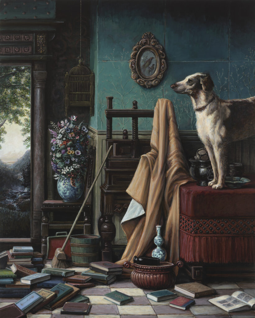 Ethan Murrow But First Slumber, 2026 Acrylic on panel 60 x 48 inches