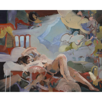 Eric Uhlir, All the lovely charms, 2026, Oil on linen, 20 × 24 inches