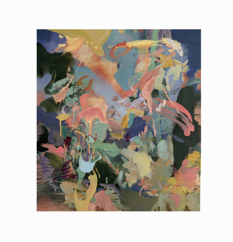 Eric Uhlir You were ocean depth, 2026 Oil on linen 20 x 18 inches
